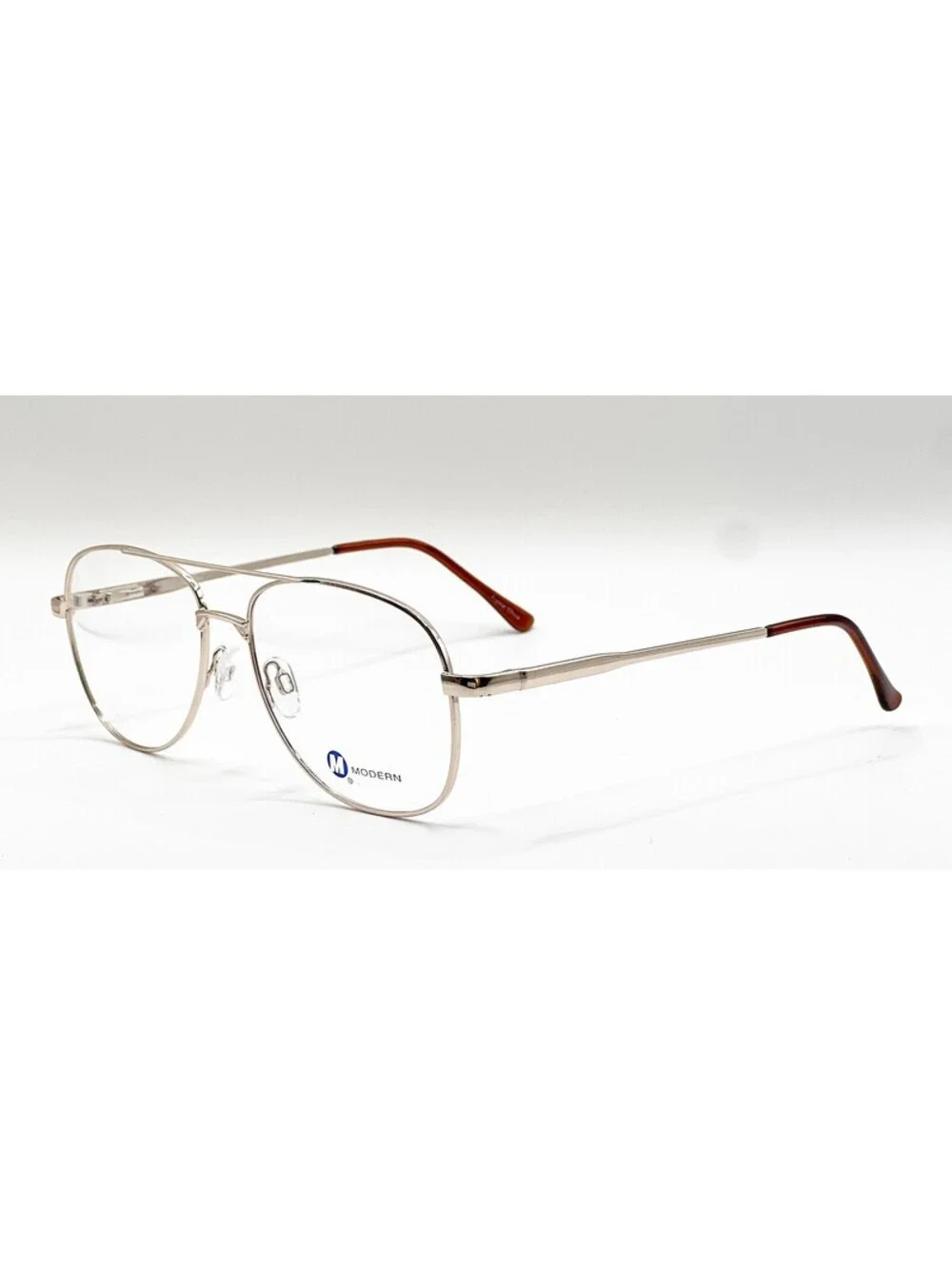 Modern Hunter Gold Rectangle Authentic Eyeglass Frames 58-16-150